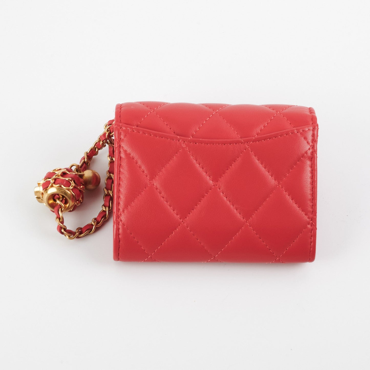 Chanel Micro Bag Pearl Crush Red