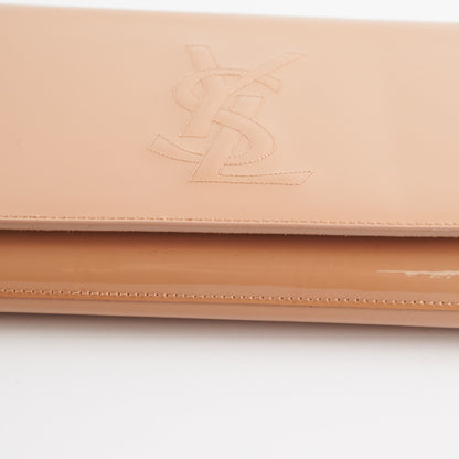 Saint Laurent Clutch Large Patent Leather