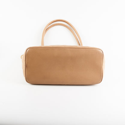 Chanel Medallion Beige Caviar