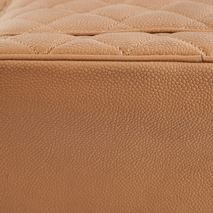Chanel Medallion Beige Caviar