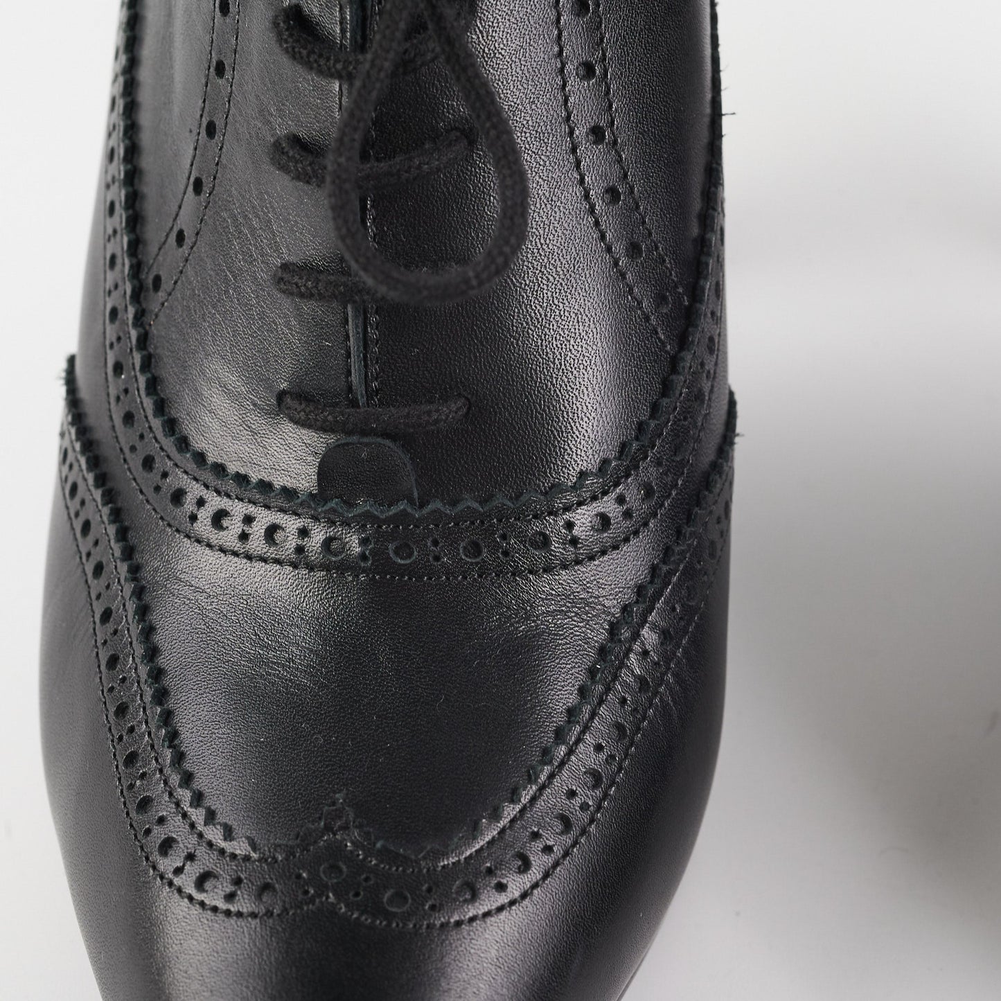 Chanel Black Lace up Boots (Size 40 1/2)