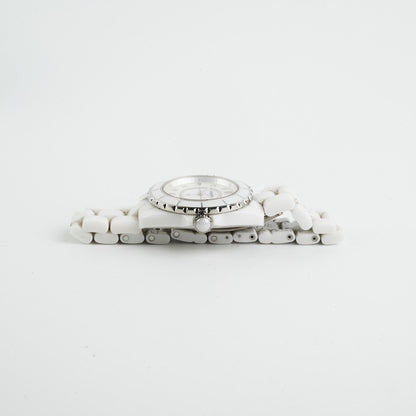 Chanel J12 White Watch 38MM Diamonds