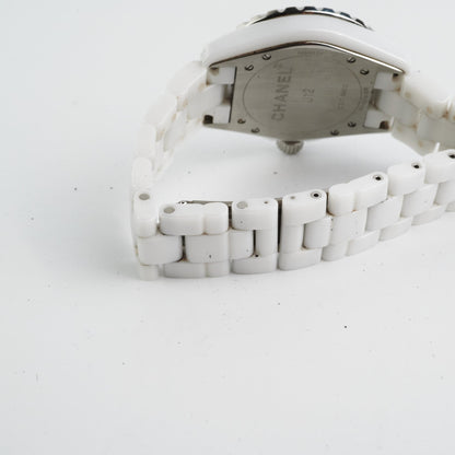 Chanel J12 White Watch 38MM Diamonds