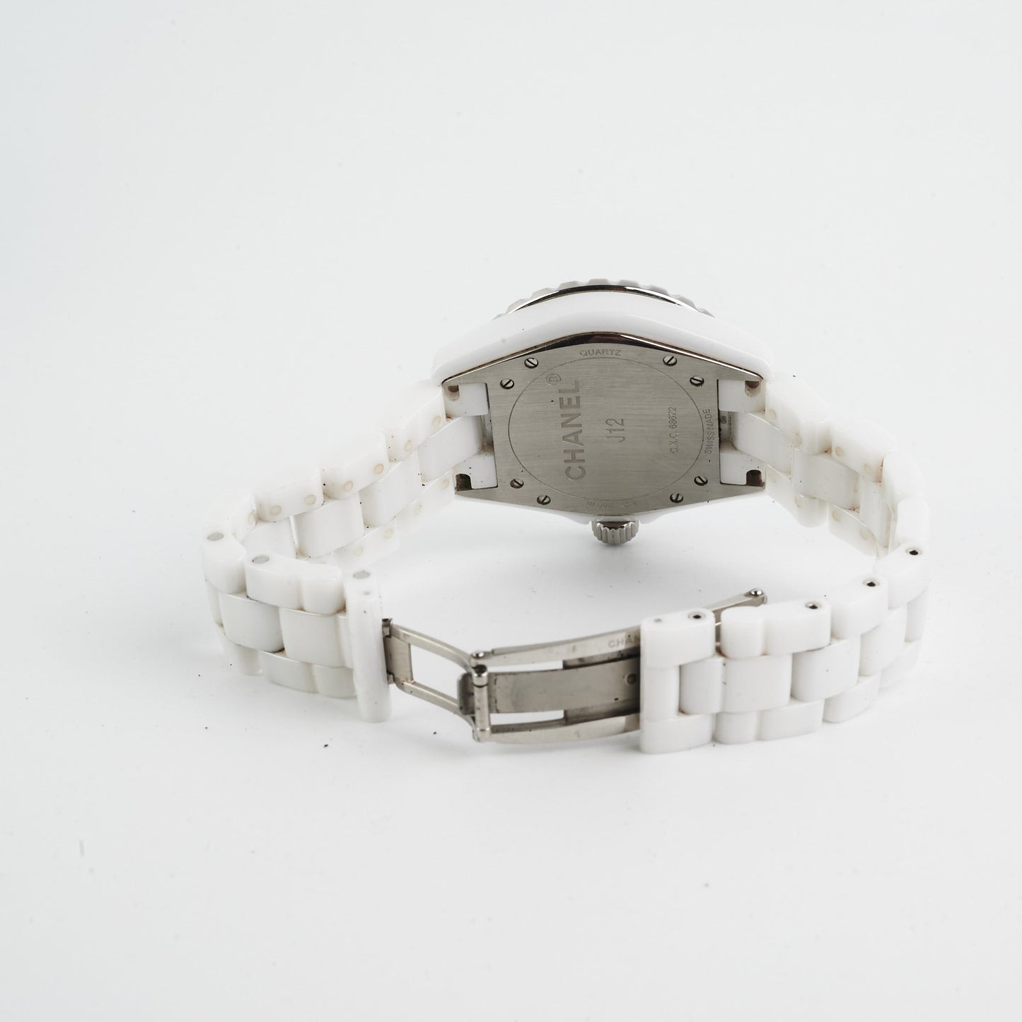 Chanel J12 White Watch 38MM Diamonds