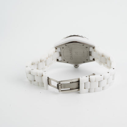Chanel J12 White Watch 38MM Diamonds