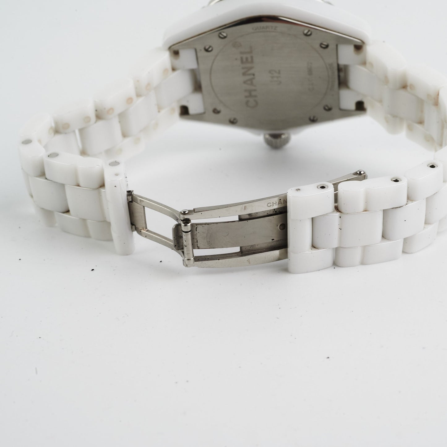 Chanel J12 White Watch 38MM Diamonds