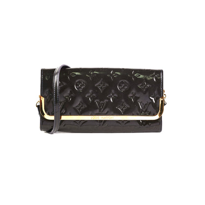 Louis Vuitton Vernis Cluch Bag Black