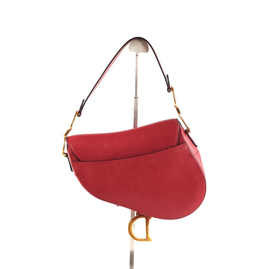 Dior Saddle Bag Red