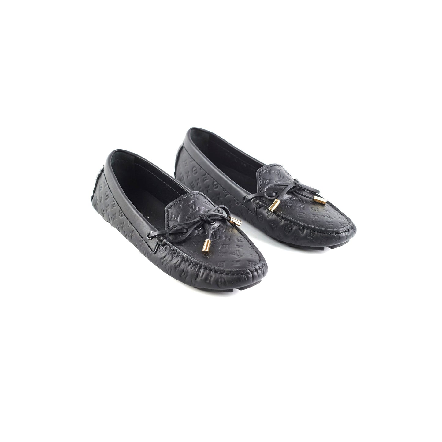 Louis Vuitton Gloria Flat Loafers Black (Size 38)