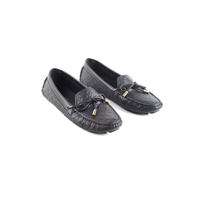Louis Vuitton Gloria Flat Loafers Black (Size 38)
