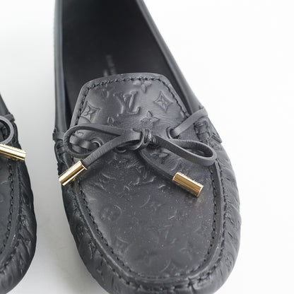 Louis Vuitton Gloria Flat Loafers Black (Size 38)