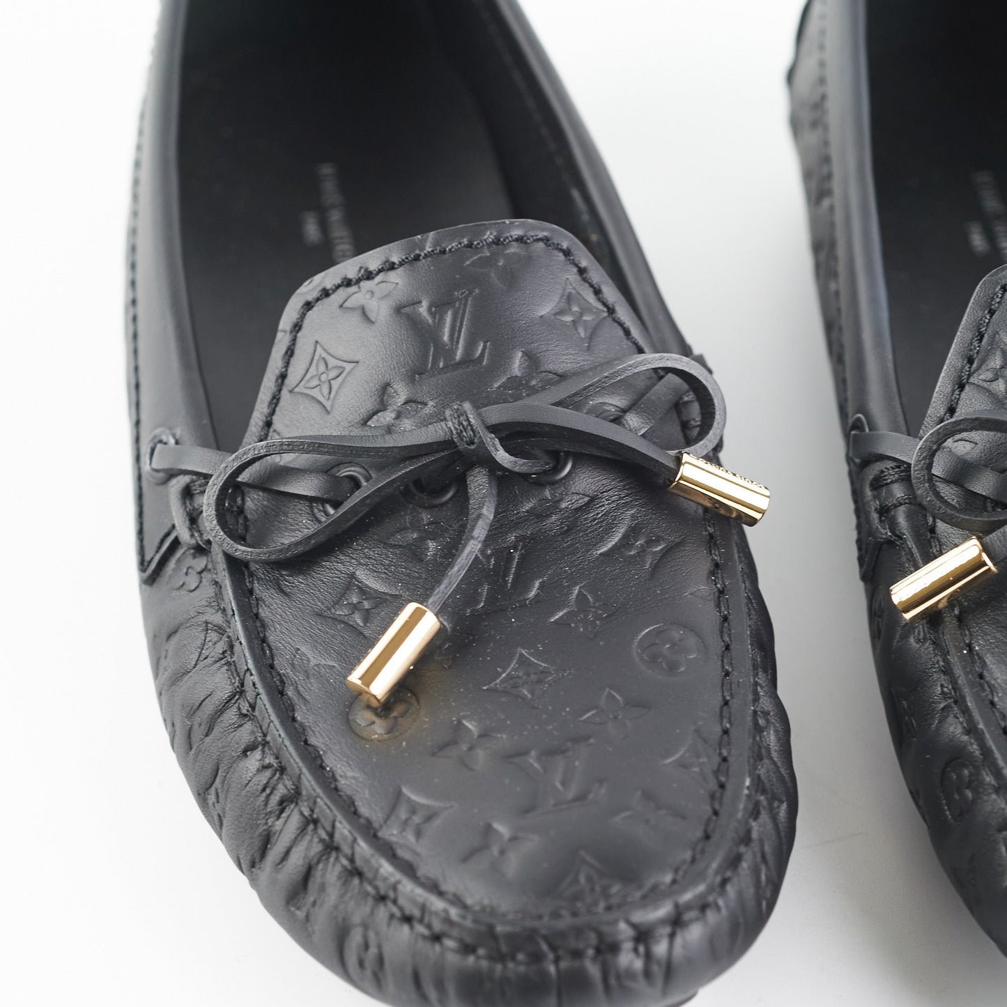 Louis Vuitton Gloria Flat Loafers Black (Size 38)