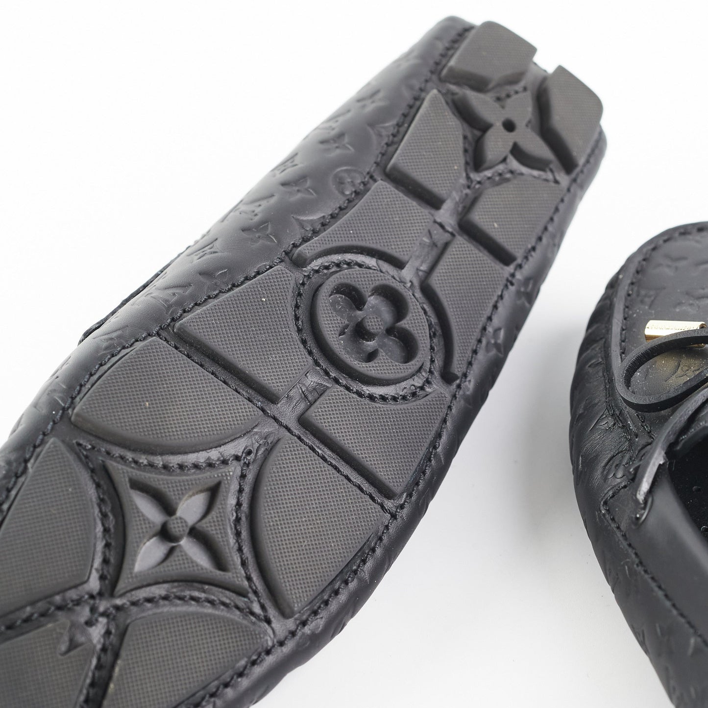 Louis Vuitton Gloria Flat Loafers Black (Size 38)