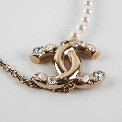 Chanel CC Pearl Necklace Costume Jewellery