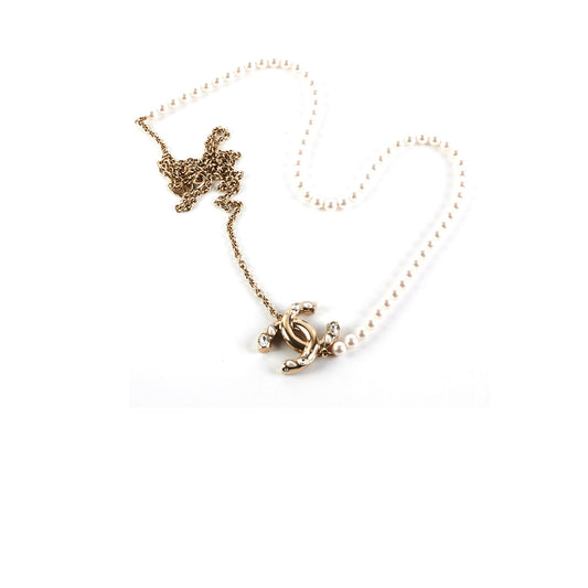 Chanel CC Pearl Necklace Costume Jewellery