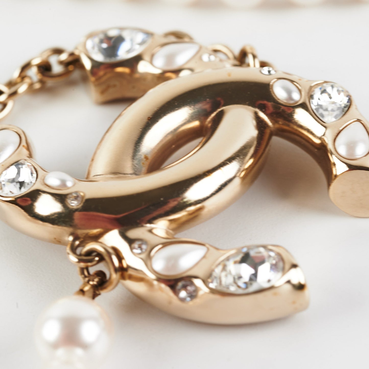 Chanel CC Pearl Necklace Costume Jewellery