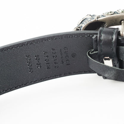 Gucci Dionysus Belt Black Size 80