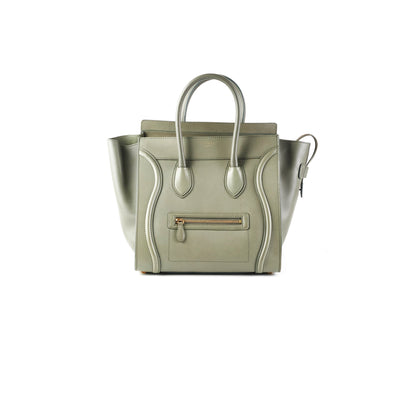 Celine Luggage Mini Grey