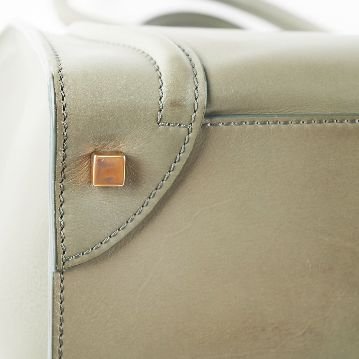 Celine Luggage Mini Grey