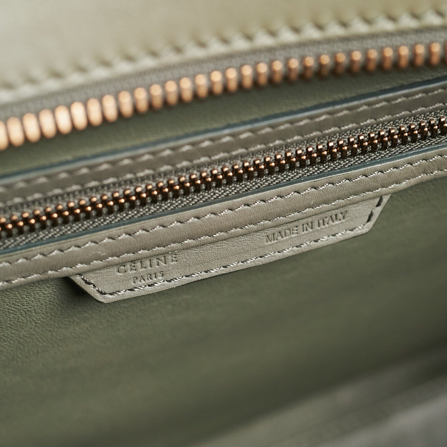 Celine Luggage Mini Grey