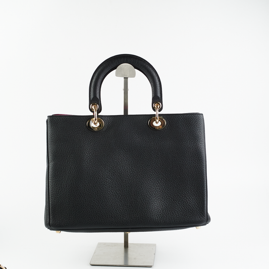 Dior Diorissimo Shopper Medium Black