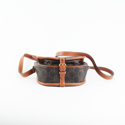 Celine Medium Folco Triomphe Crossbody Bag