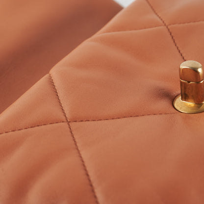 Chanel 19 Small Caramel 21P (Microchip)