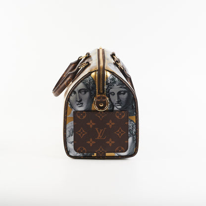 Louis Vuitton Limited Edition Fornasetti Speedy 25 Monogram