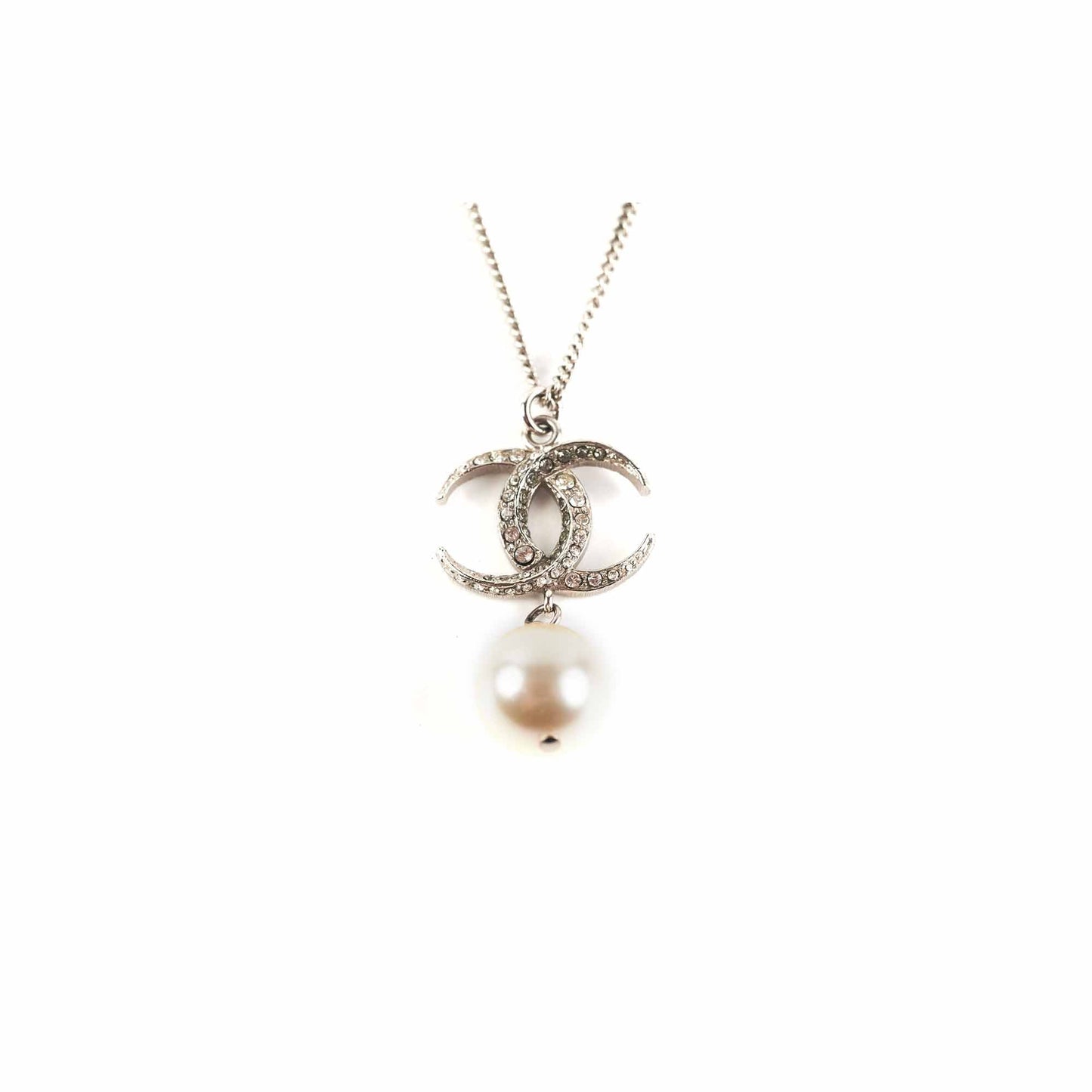 Chanel CC Necklace With Pearl (Costume Jewellery)