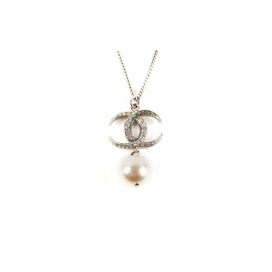 Chanel CC Necklace With Pearl (Costume Jewellery)