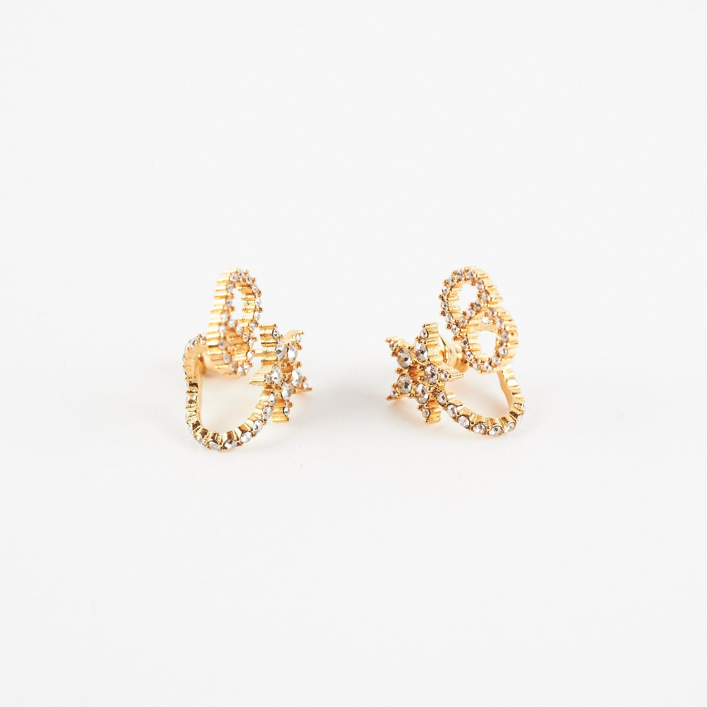 Dior Earrings Clair De Lune CD Stars (Costume Jewellery)