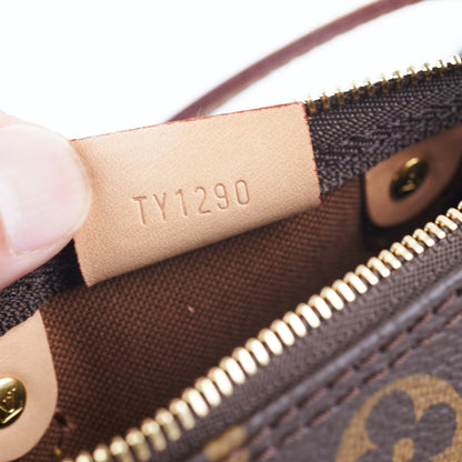 Louis Vuitton Nano Speedy Monogram (Older style)