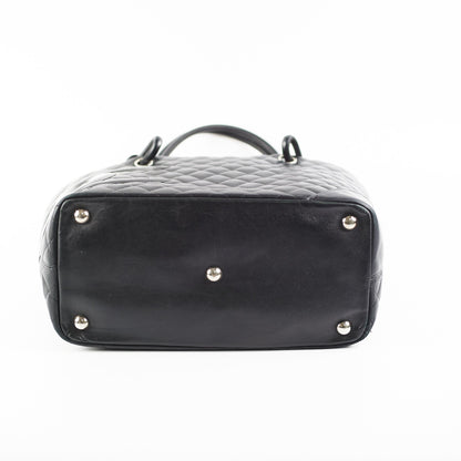 Chanel Cambon Black Lambskin Tote
