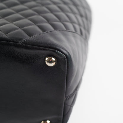 Chanel Cambon Black Lambskin Tote