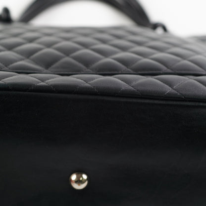 Chanel Cambon Black Lambskin Tote