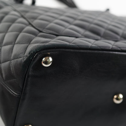 Chanel Cambon Black Lambskin Tote