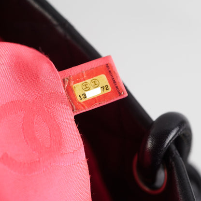 Chanel Cambon Black Lambskin Tote