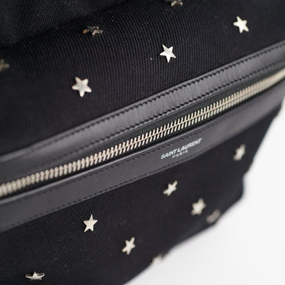 Saint Laurent Black Star Stud Backpack