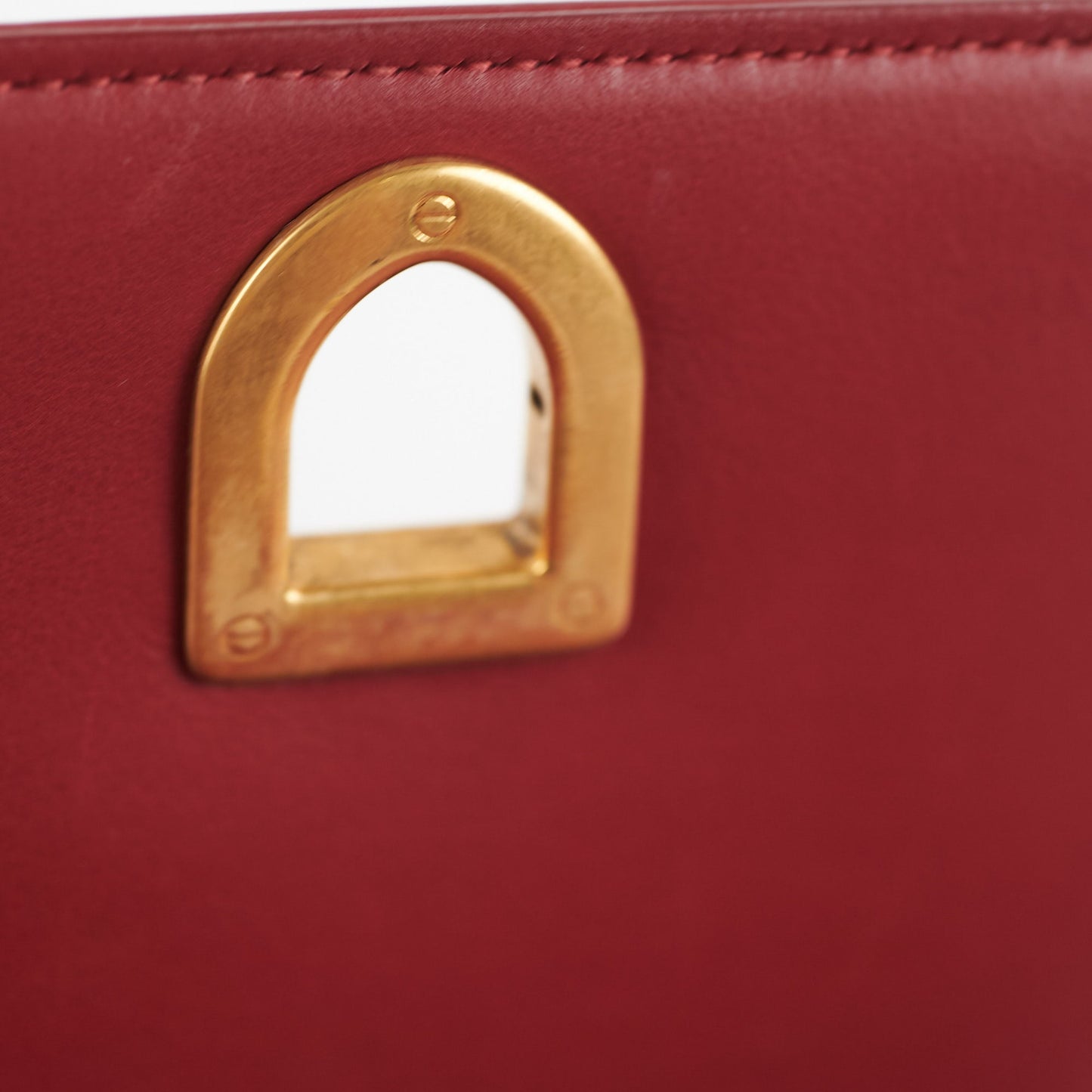 Christian Dior Diorama Burgundy Studded Crossbody Bag