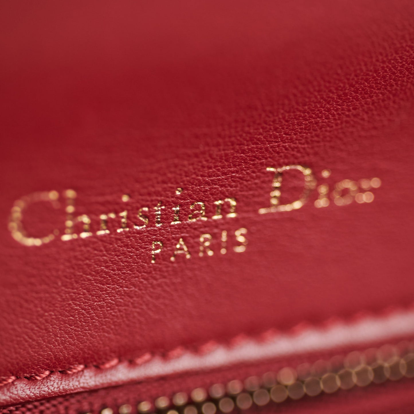 Christian Dior Diorama Burgundy Studded Crossbody Bag