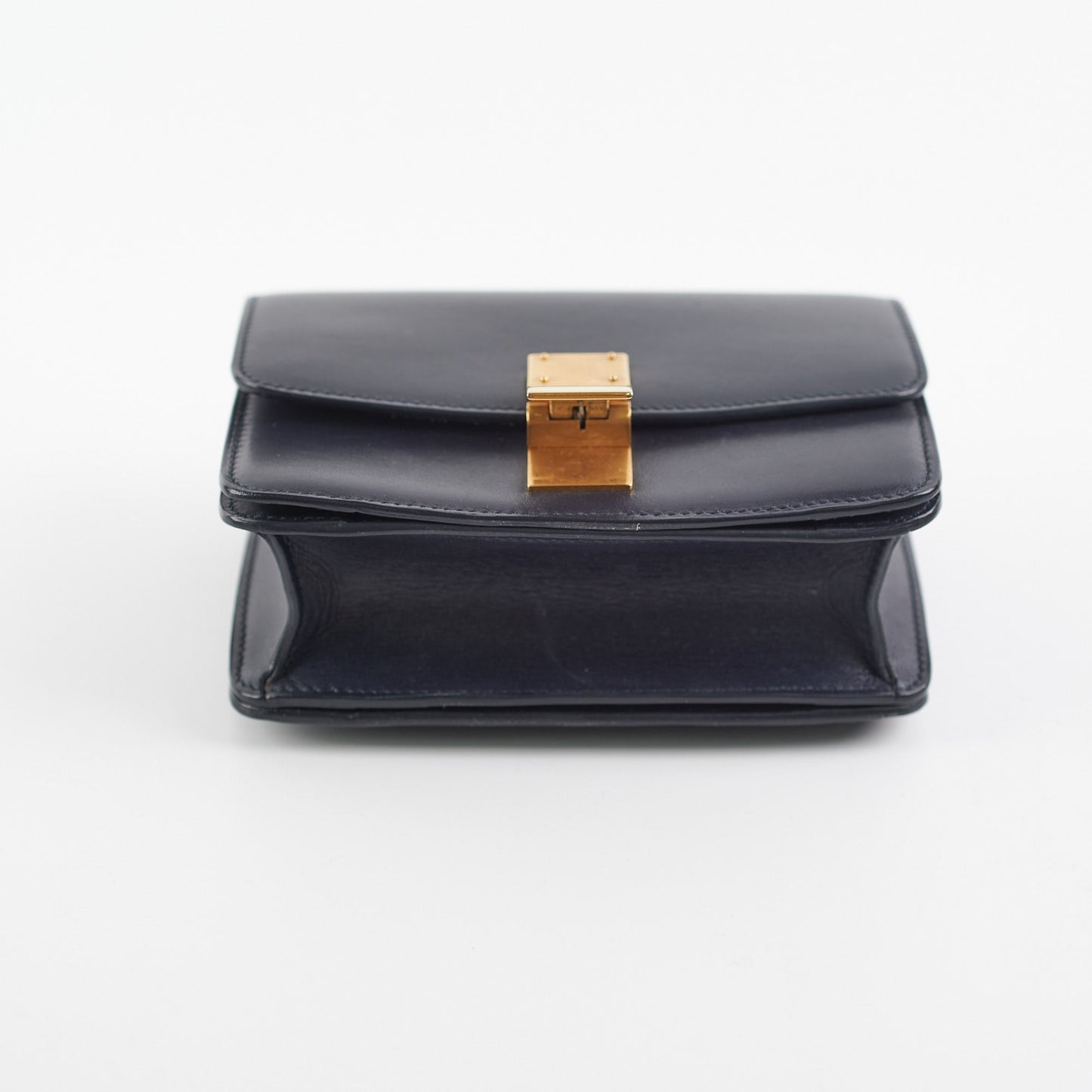 Celine Small Box Navy Blue