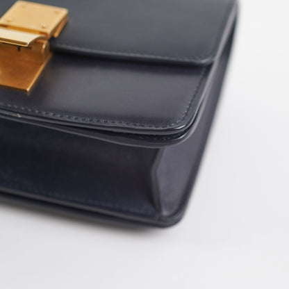 Celine Small Box Navy Blue