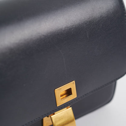 Celine Small Box Navy Blue