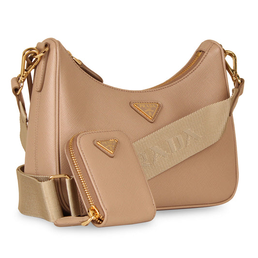 Prada Re-Edition 2005 - Nude Saffiano
