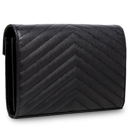 Saint Laurent Monogram Envelope Wallet on Chain