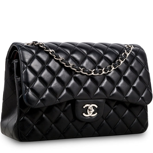 Chanel Classic Flap Bag - Jumbo - SHW