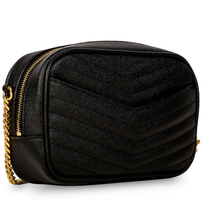 Saint Laurent Lou Mini Leather Crossbody bag