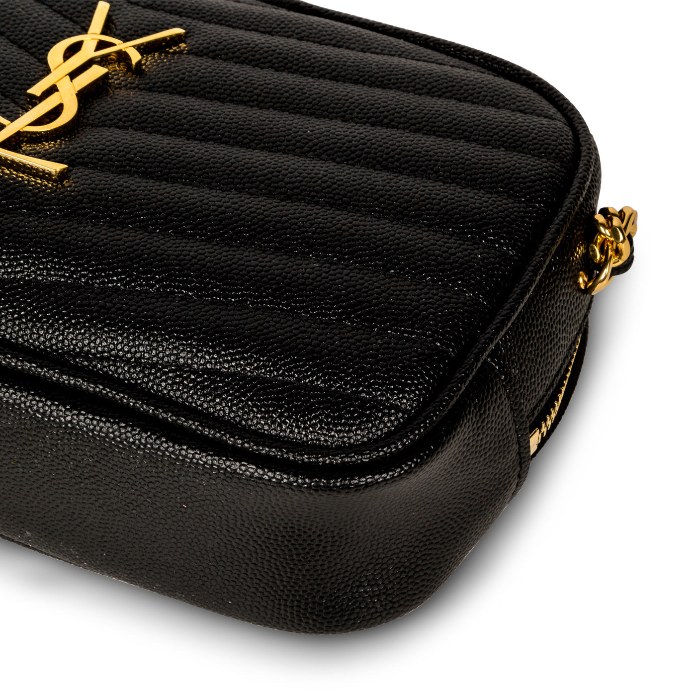 Saint Laurent Lou Mini Leather Crossbody bag