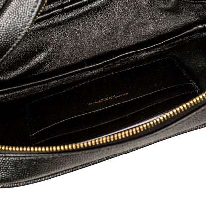 Saint Laurent Lou Mini Leather Crossbody bag