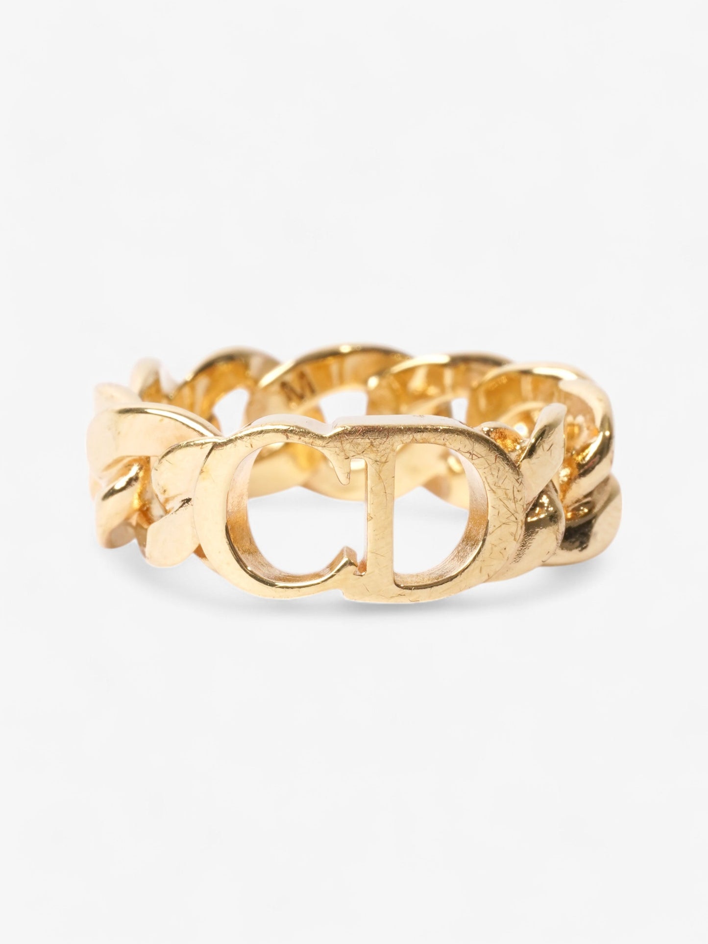 Christian Dior Danseuse Etoile Ring Gold Base Metal Medium - 54mm